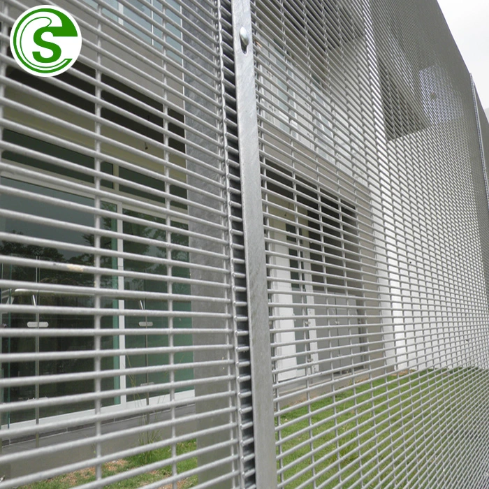 Guangdong High Security Fence358 Welded Wire Mesh Prison Fence Mesh