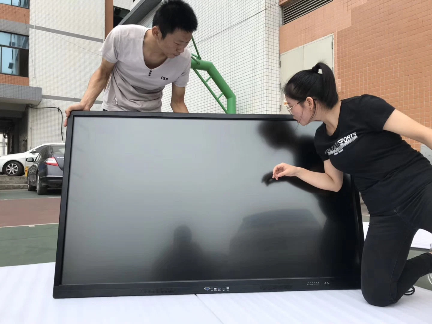 Infrared Touch Monitor 65inch Whiteboard 1920*1080P FHD 2K 4K LED Digital Interactive LCD Screen Android 11.0 LCD Display