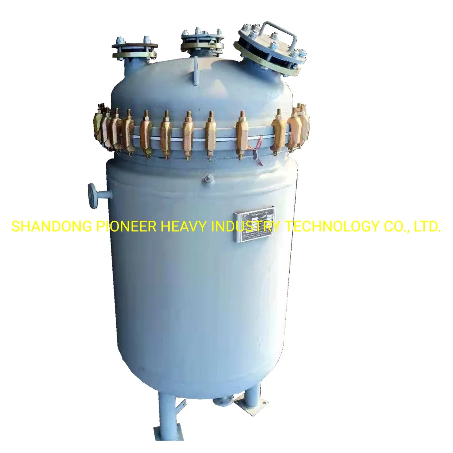 Zk-J Series Jacketed Vertical Flange Type Glass Lined Storage Tank/ Receiver