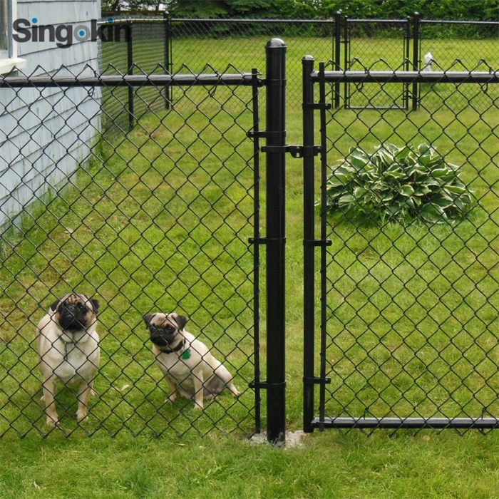 4 PÉS 5FT 6FT 2m 8FT Fazenda e Campo galvanizou corrente Liga a vedação metálica de malha metálica de aço da fence