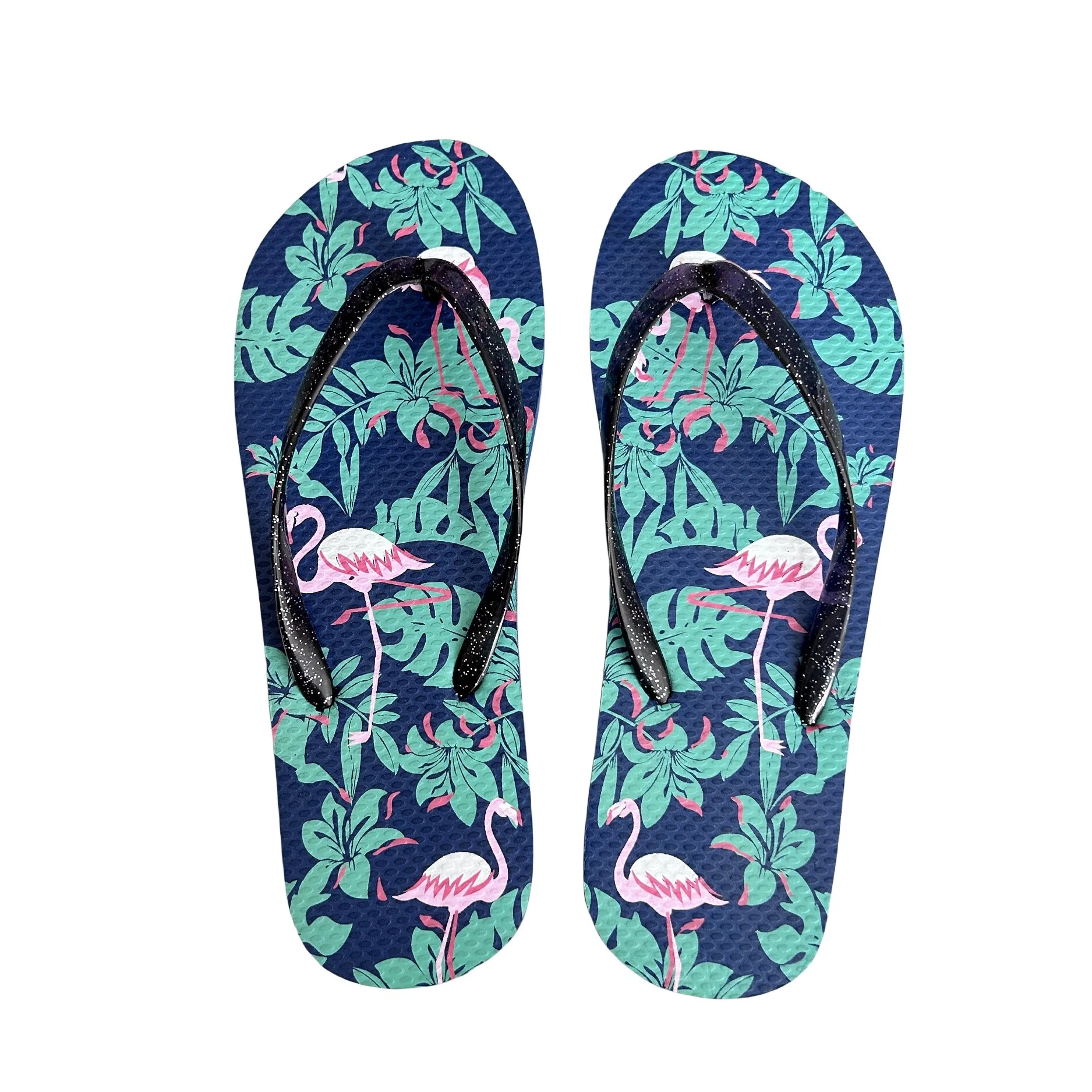 Manufacturer Wholesale/Supplier Women Ladies Beach Custom Logo Flat Slippers Slide Outdoor Sandals Flip Flops