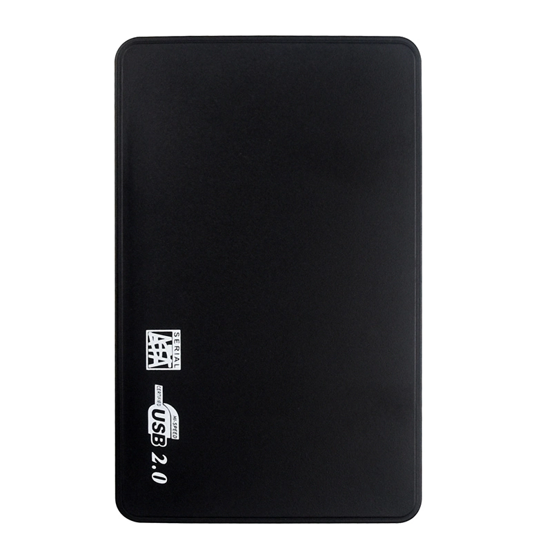 2.5inch Plastic Caddy USB 2.0 SATA HDD Case