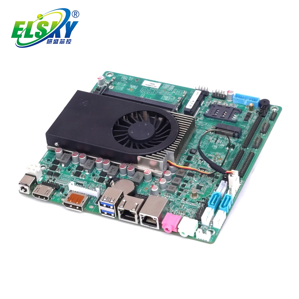 Placa base Elsky Mini-ITX con CPU Kaby Lake 7th Gen Core i5-7200u DDR4 pantalla máx. 32GB 4K DC 12V/19V Qm9750