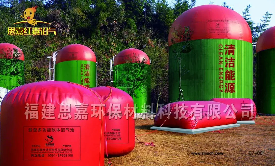 Sijia PVC Tarpaulin 1000d for Woven Bio-Gas Material