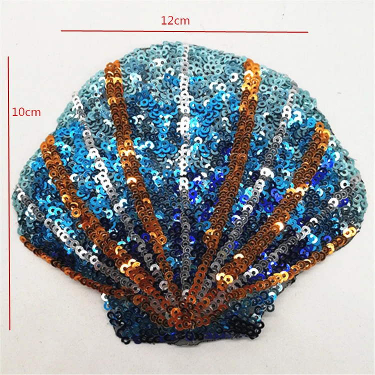 Fer à repasser sur motif brodé Patch Sequin DIY applique pour les accessoires du vêtement