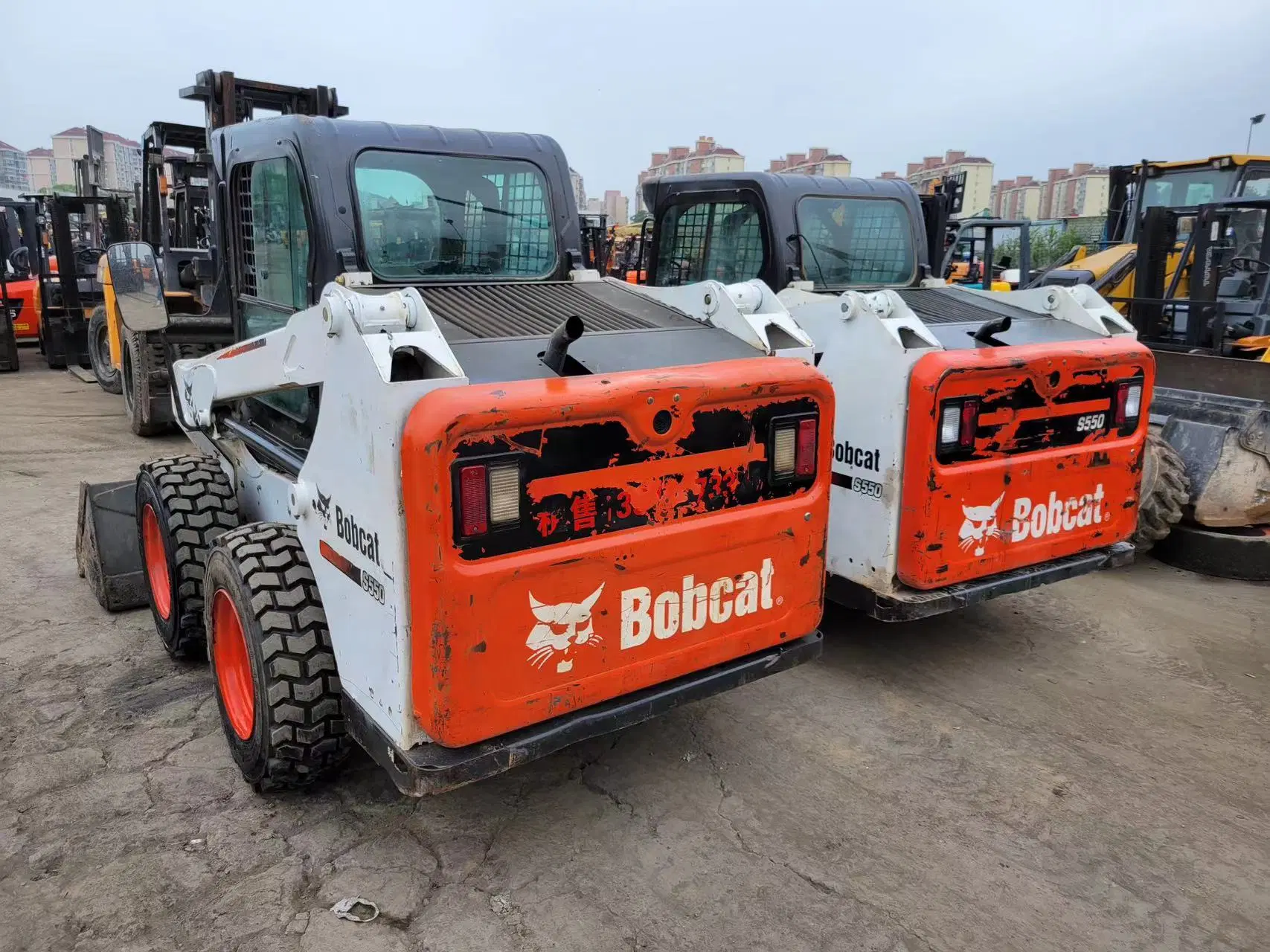 Utilisé Bobcat S550 Mini chargeur chargeur Skid Steer