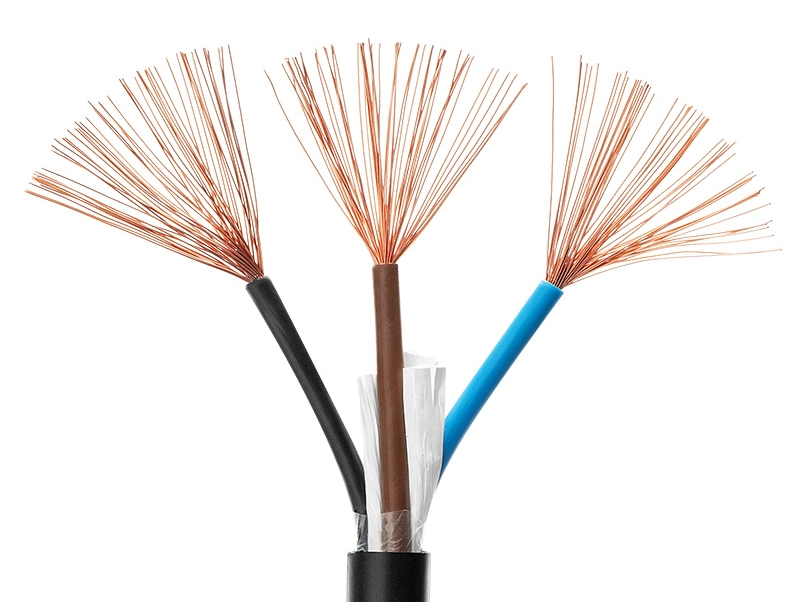 High quality/High cost performance Factory Rvv 3*2.5mm PVC Insulation Copper Conductor Electrical Cable