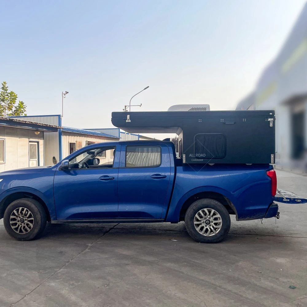 2024 Nouveau Style de Camping-car pour Toyota Hilux avec Lit dans la Benne du Pick-up Tout-terrain.