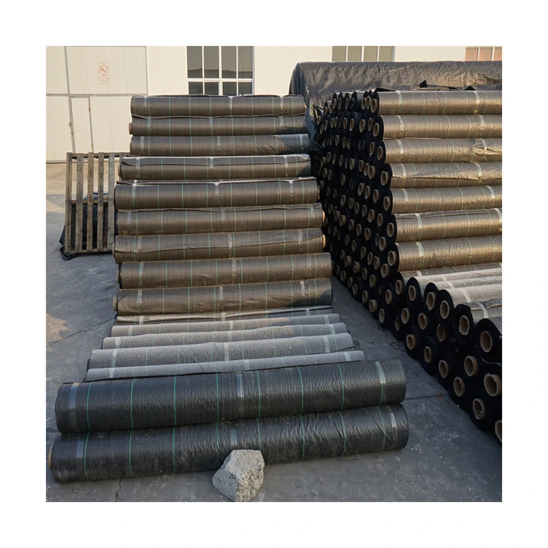 Horticulture Landscaping Fabric Weed Barrier Plastic Ground Cover Net Woven Geotextile