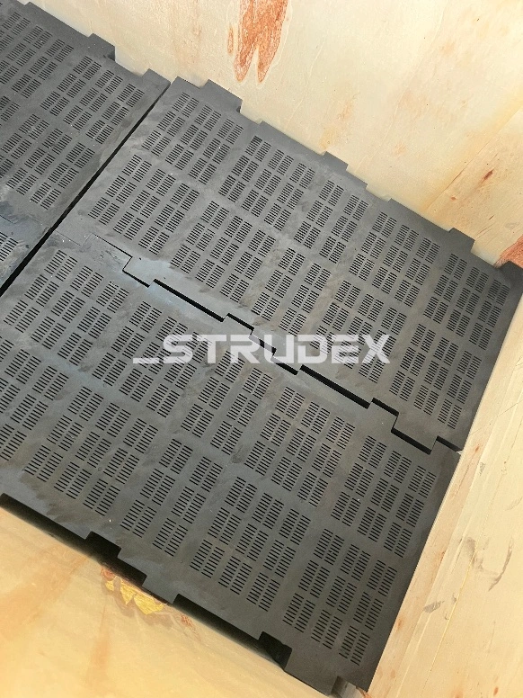 1mm Fine Screening Rubber Sieve Plate Used in Mining Screening