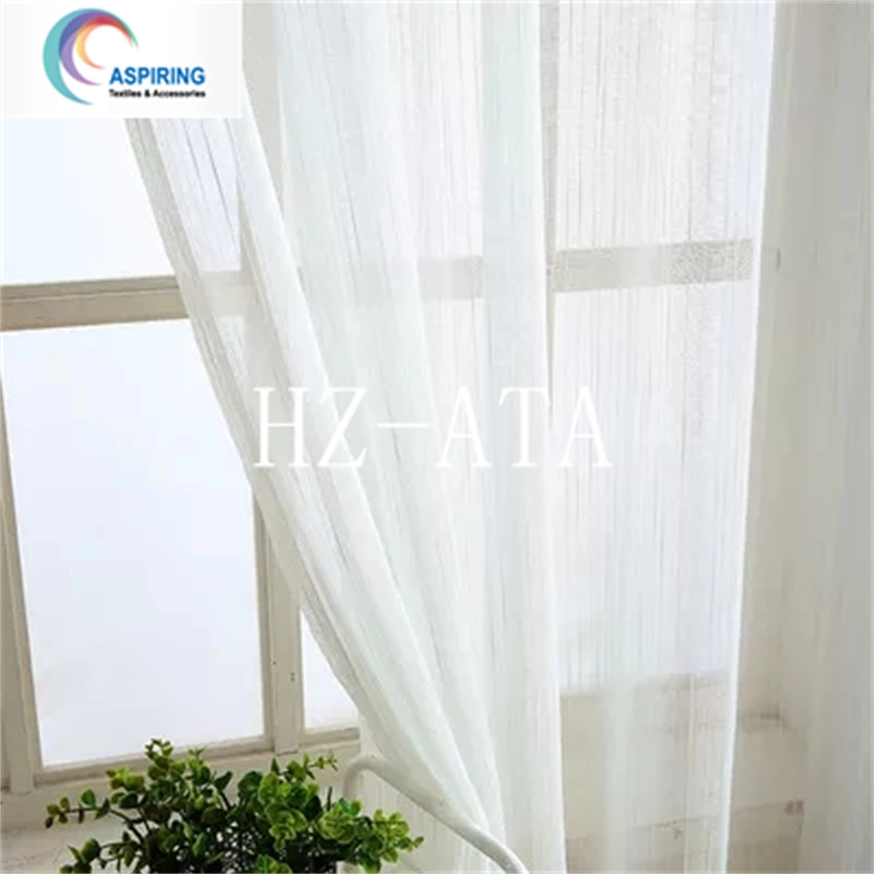 Embroidery Voile Fabric Shower Curtain Fabric