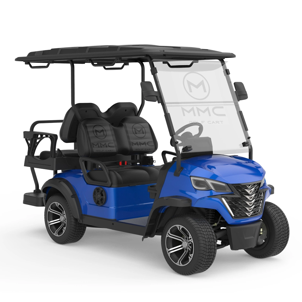 Batería de litio más reciente 48V Paneles solares fuera de Road Beach Buggy Carrito eléctrico de Golf