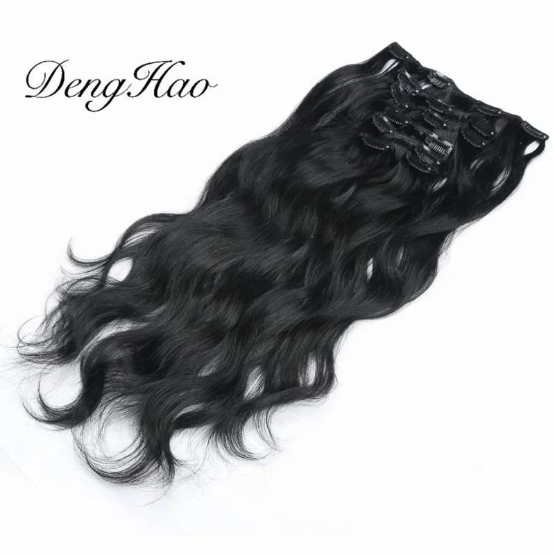 Full Head Stainless Steel Clip 100% Human Hair Clip in Hair Extensions