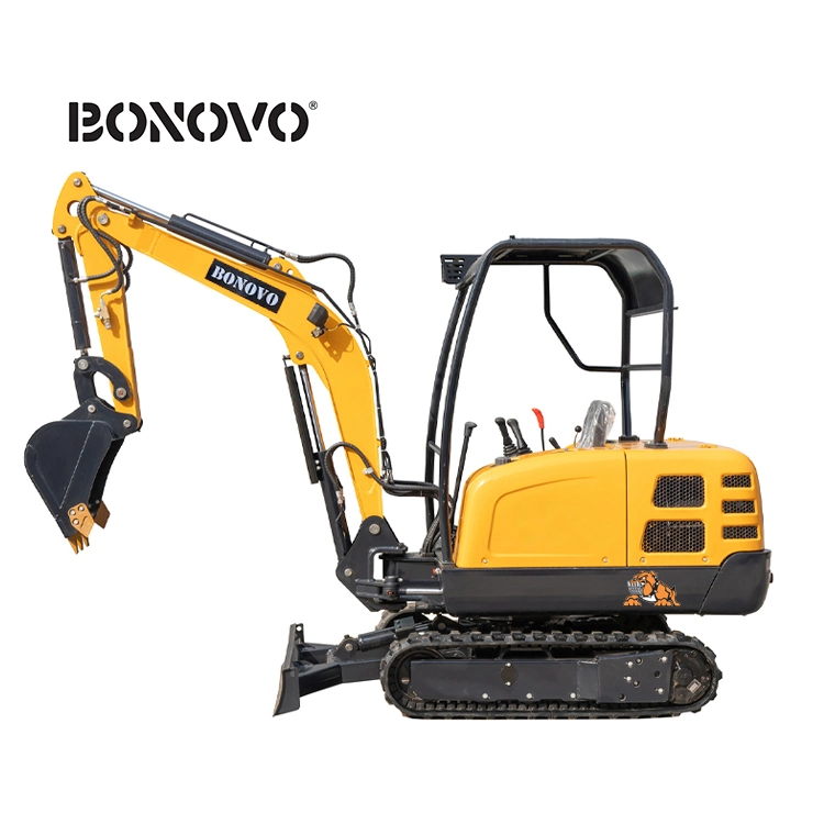 China 2,5 Ton Erde bewegende Maschinen 2500kg Mini Digger niedriger Preis Zum Verkauf