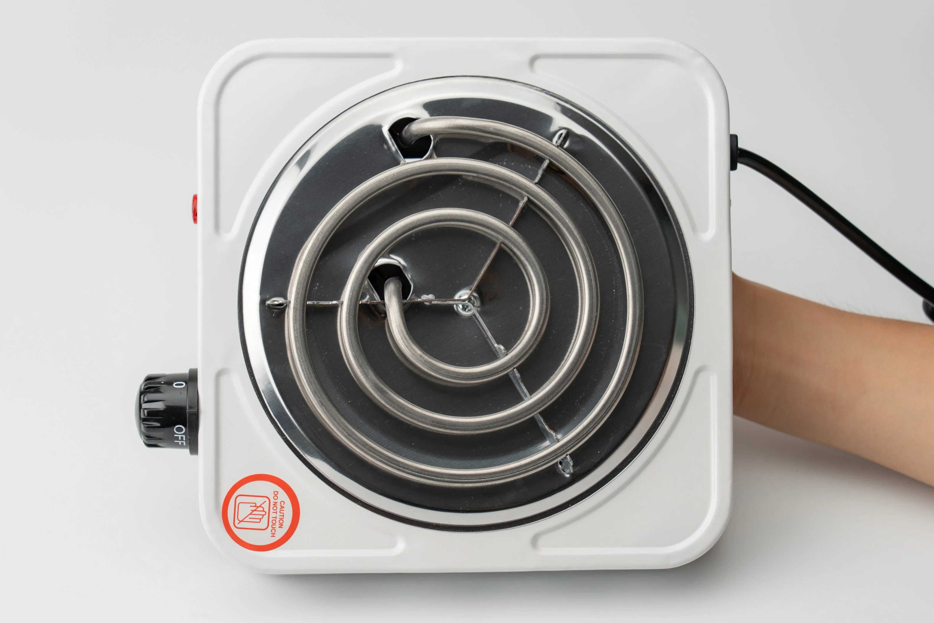 В НАЛИЧИИ НА СКЛАДЕ 1000W переносные электрические катушки горячая пластина кухонная техника электрические плиты для приготовления пищи с одним горячим пластины для приготовления пищи