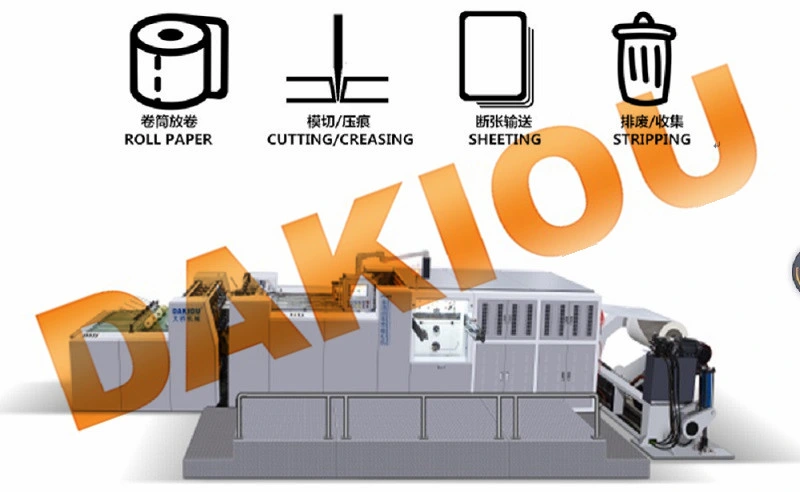 Dakiou Automatic Full Stripping Paper Die Cutting Machine