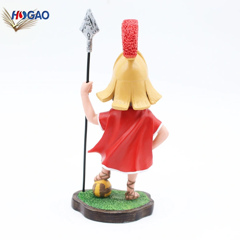 Wholesale/Supplier Handmade Cheap Resin Knight Figurine Bobble Head