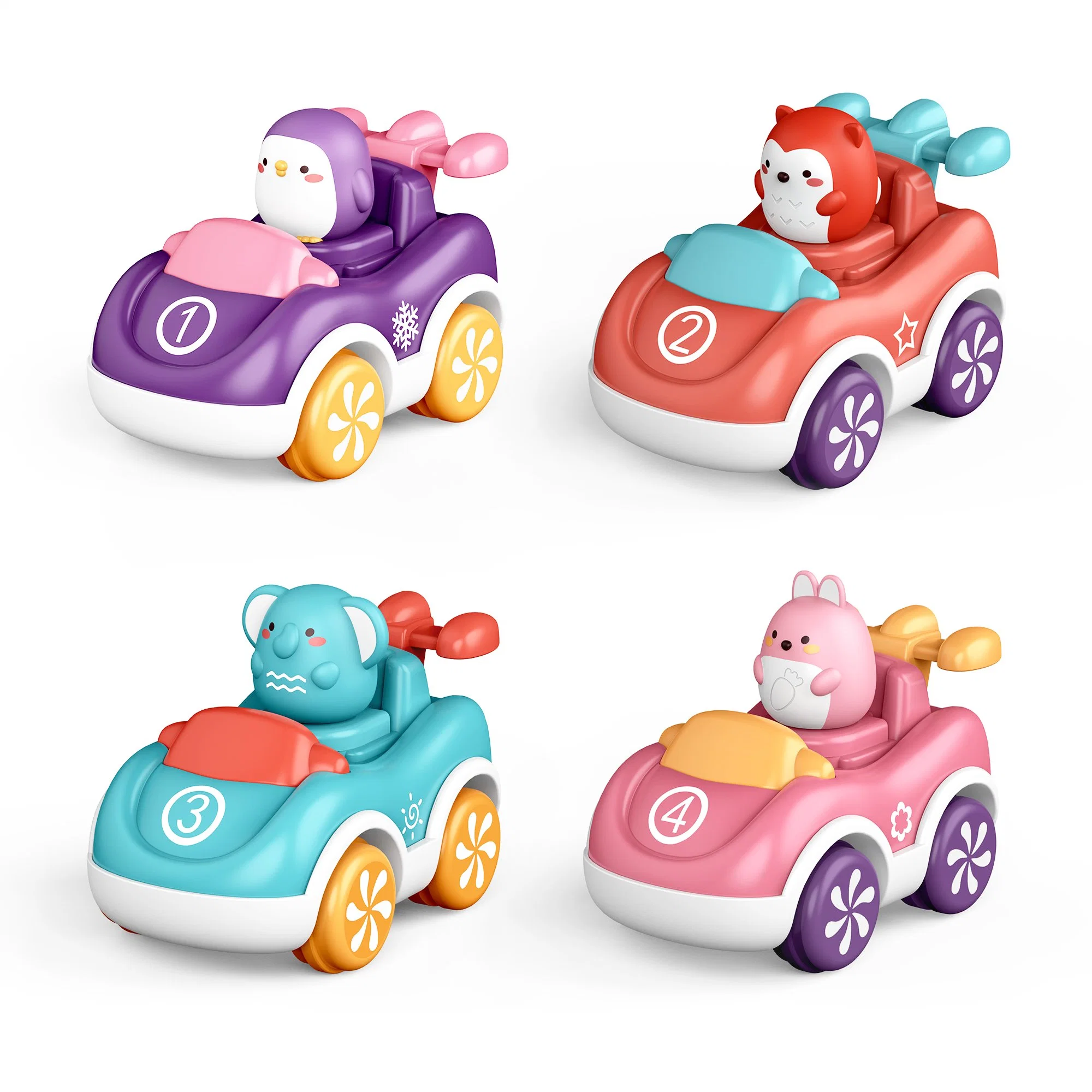Kids Vehicle Toys Cartoon Dinosaur Car Friction Toy