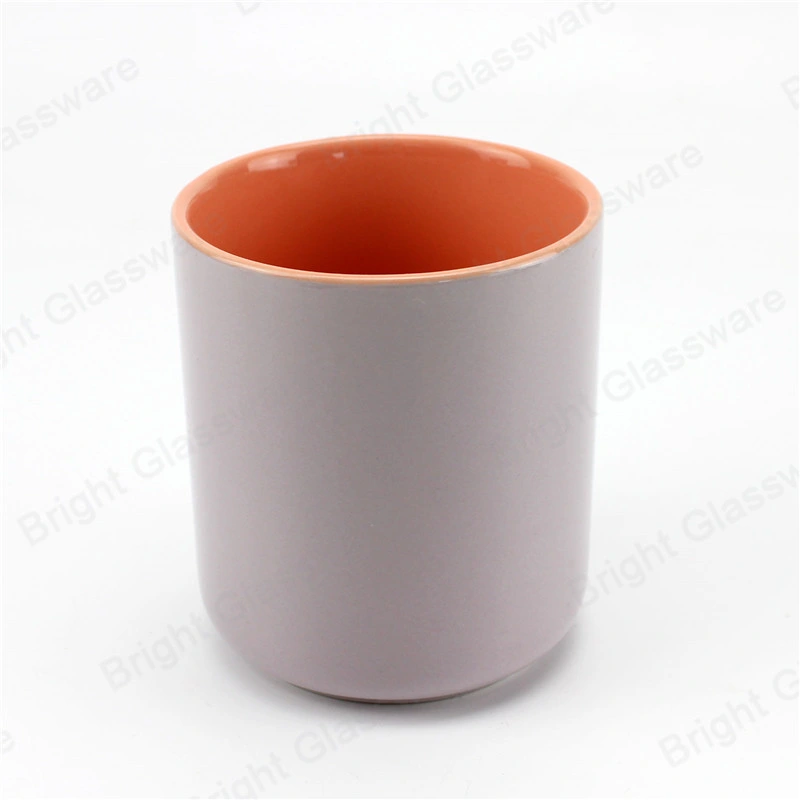 Wholesale Empty Ceramic Candle Jar for Soy Candle Use