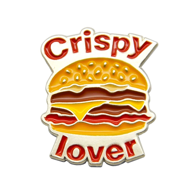 Inspire Hot Selling with Custom Packaging Food Cartoon Soft Enamel Badge