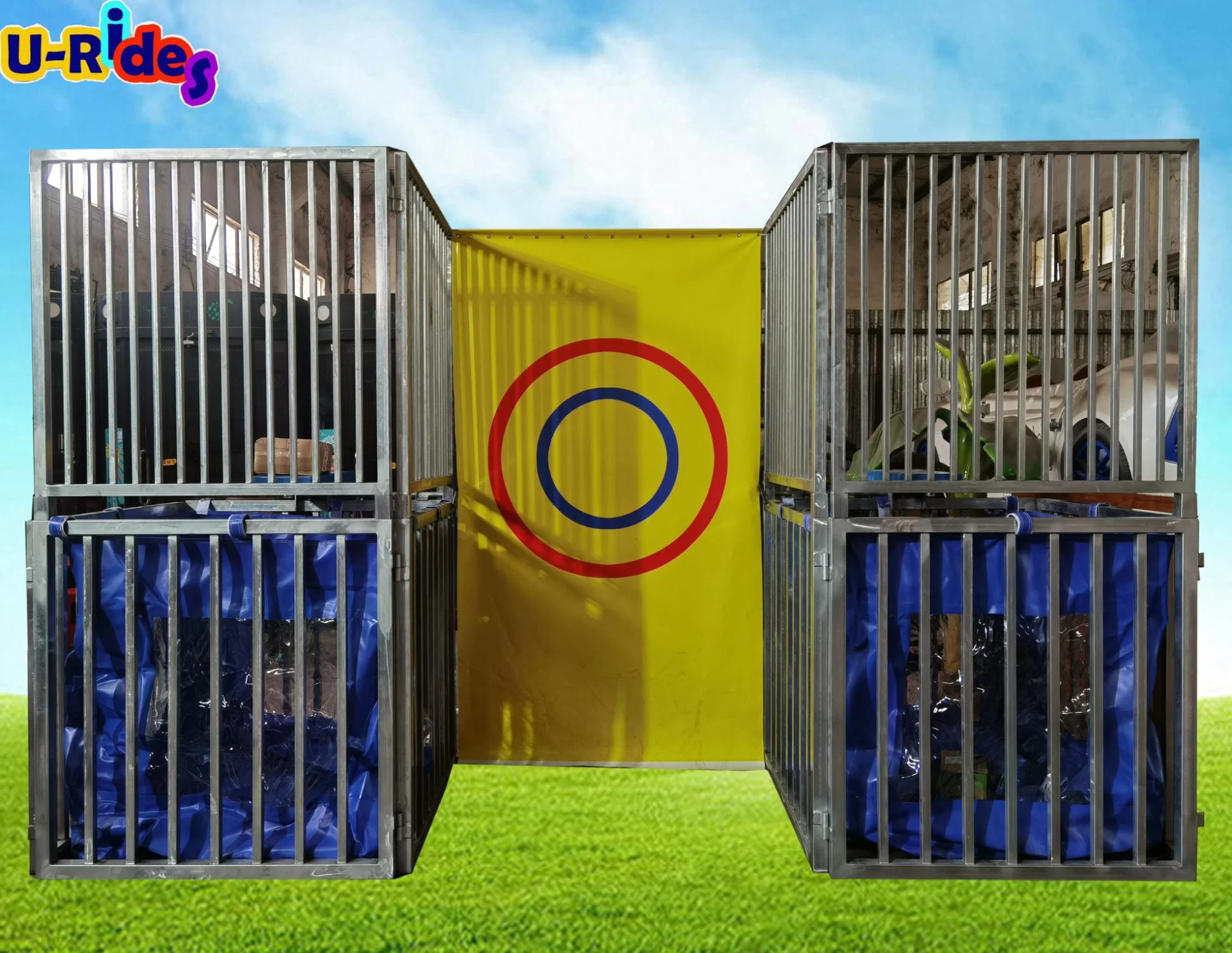 Events Party rental Dunk Tank Water Tank for Water Park For Amusement Inflatable Park