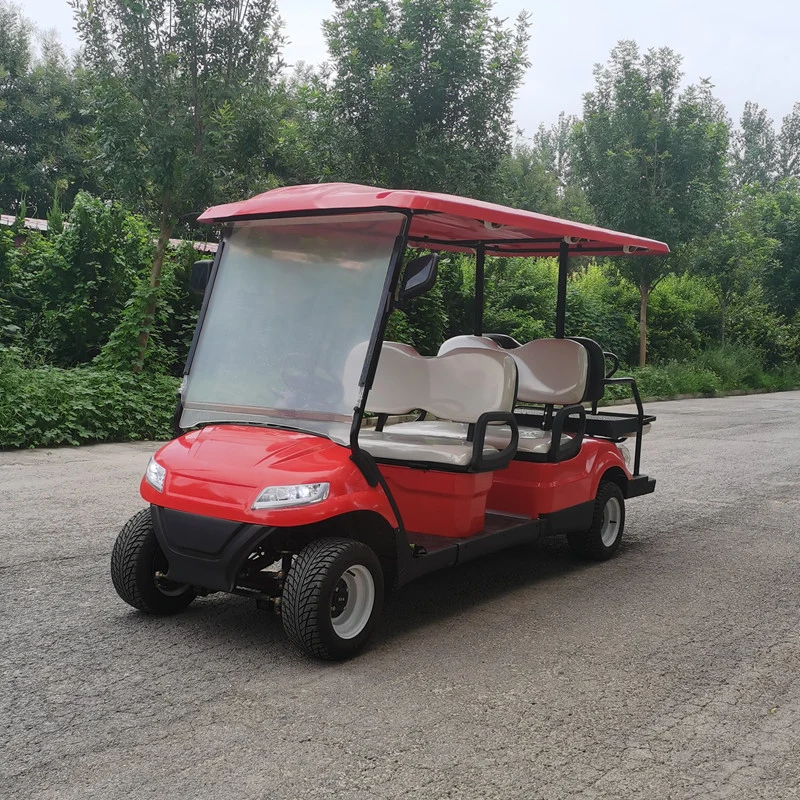 Carrinho de golfe aprovado pela Raysince CE cargo de baixo preço Golfe elétrico Carro com seis lugares