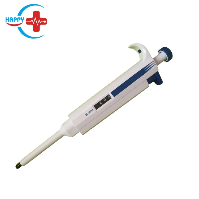 Hc-B071 Laboratory Ajustable Volume Basic Hot Sale Micropipette Single Channel Pipette