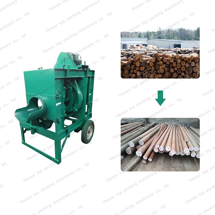 Hot Sale Wood Tree Debarking Peeling Log Debark Remove Bark Machine Made in China