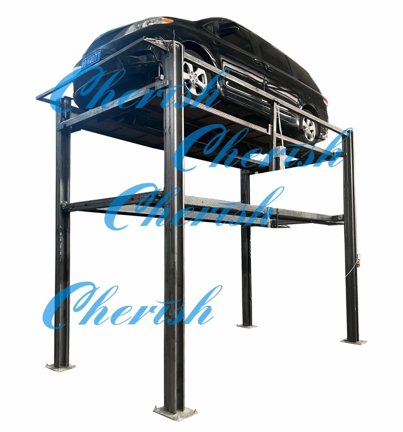 Home Garage Triple Stacker Parking Lift Vehicle Lift Hydraulic Parking Equipment