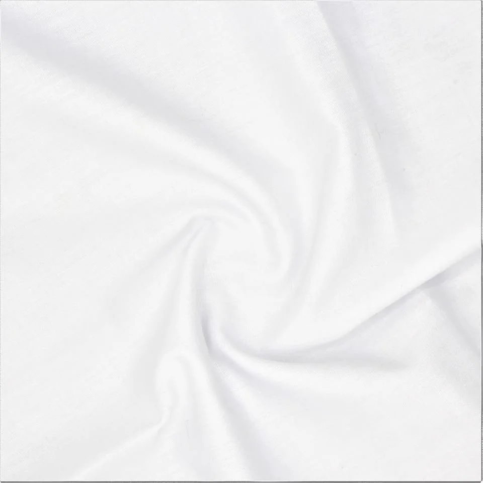 Tissu de coton écru de haute qualité pur coton blanc pour chemise