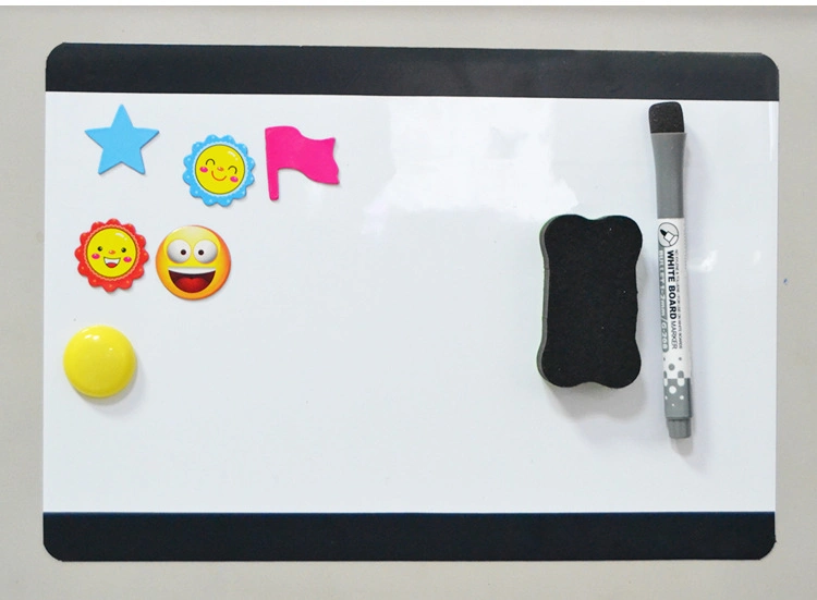 A3A4 Small Erasable Home Office Message Tablet Magnetic Soft Whiteboard