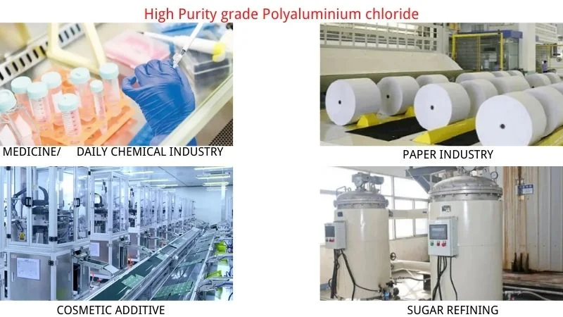 White Poly Aluminum Chloride/PAC Used in Paper Marking