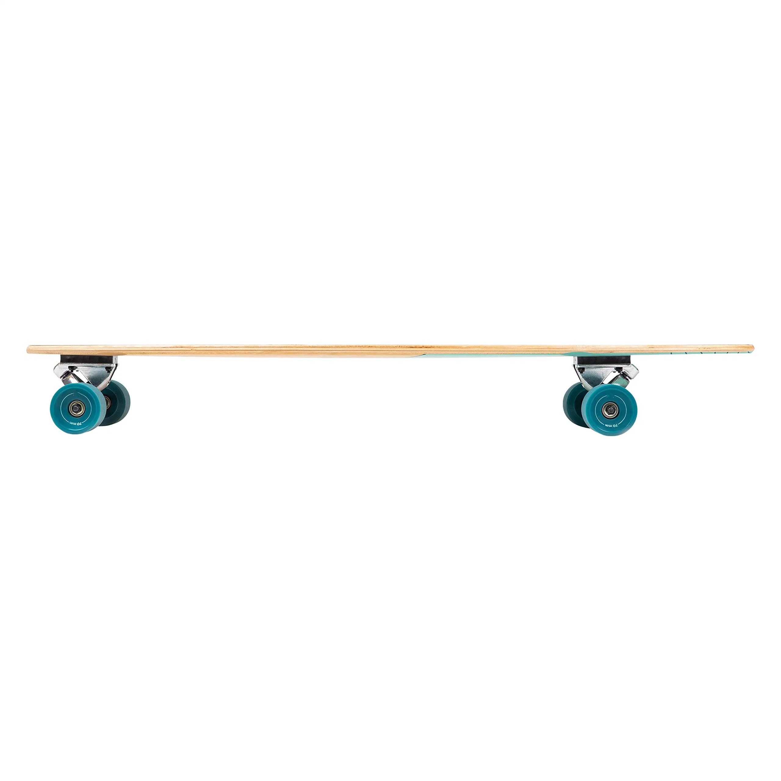 39pulgadas de madera de arce Kick Longboard Skate completo Skatebaord largo