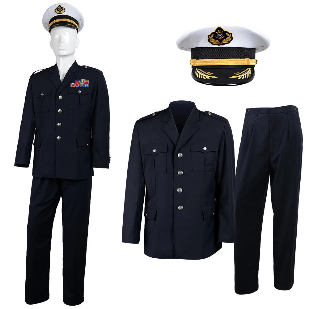 Vestuário de proteção de segurança uniforme uniformes da Guarda de segurança azul