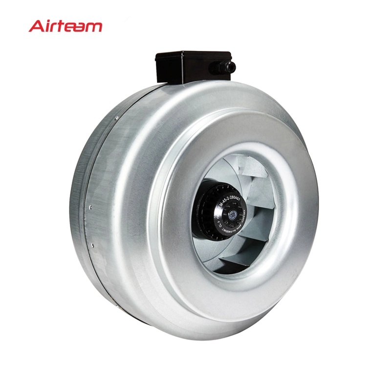 Adr Series Pipeline Centrifugal Blower AC Motor Metallic Duct Ventilation Fan