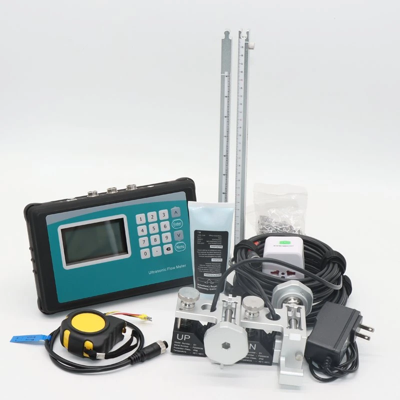 Liquid Flow Meter Portable Ultrasonic Flowmeter of Handheld Ultrasonic Flow Sensor