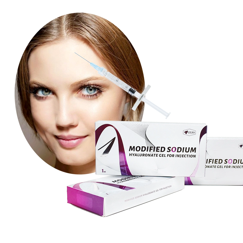 1ml for Face Rejuvenation CE Certificate ISO GMP Factory Sodium Hyaluronate Gel Acid Hyaluronic Injection