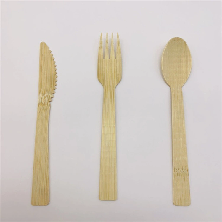 100% Biodegradable Bamboo Cutlery Set