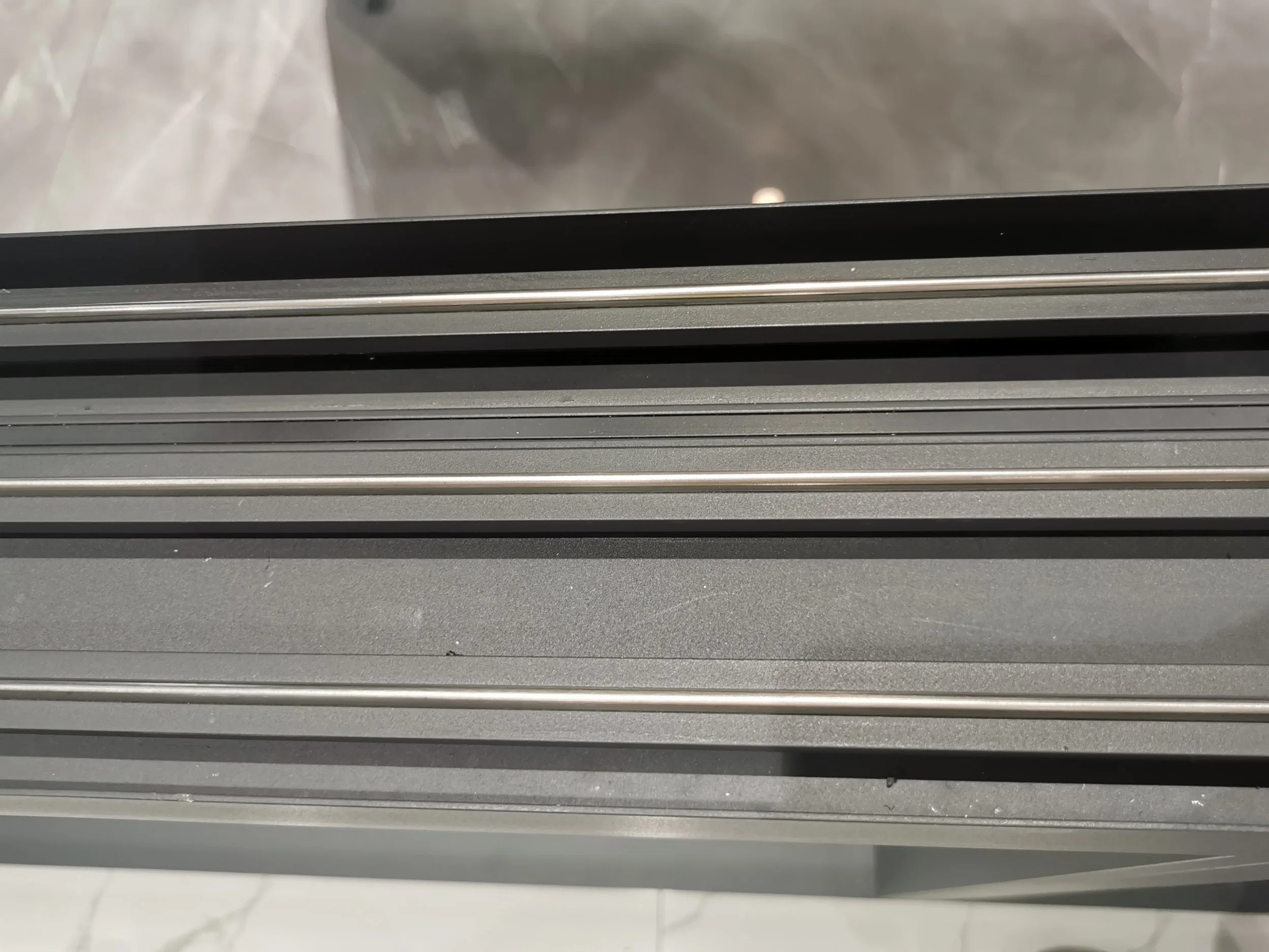 Double Tempered Glass Aluminium Alloy Sliding Window, House/Villa/Hotel Used Window