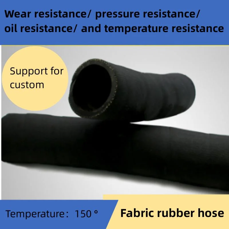 Manufacturers Direct Supply Oil Blast Pipe Steam Clip Cloth 2" Rubber Hose