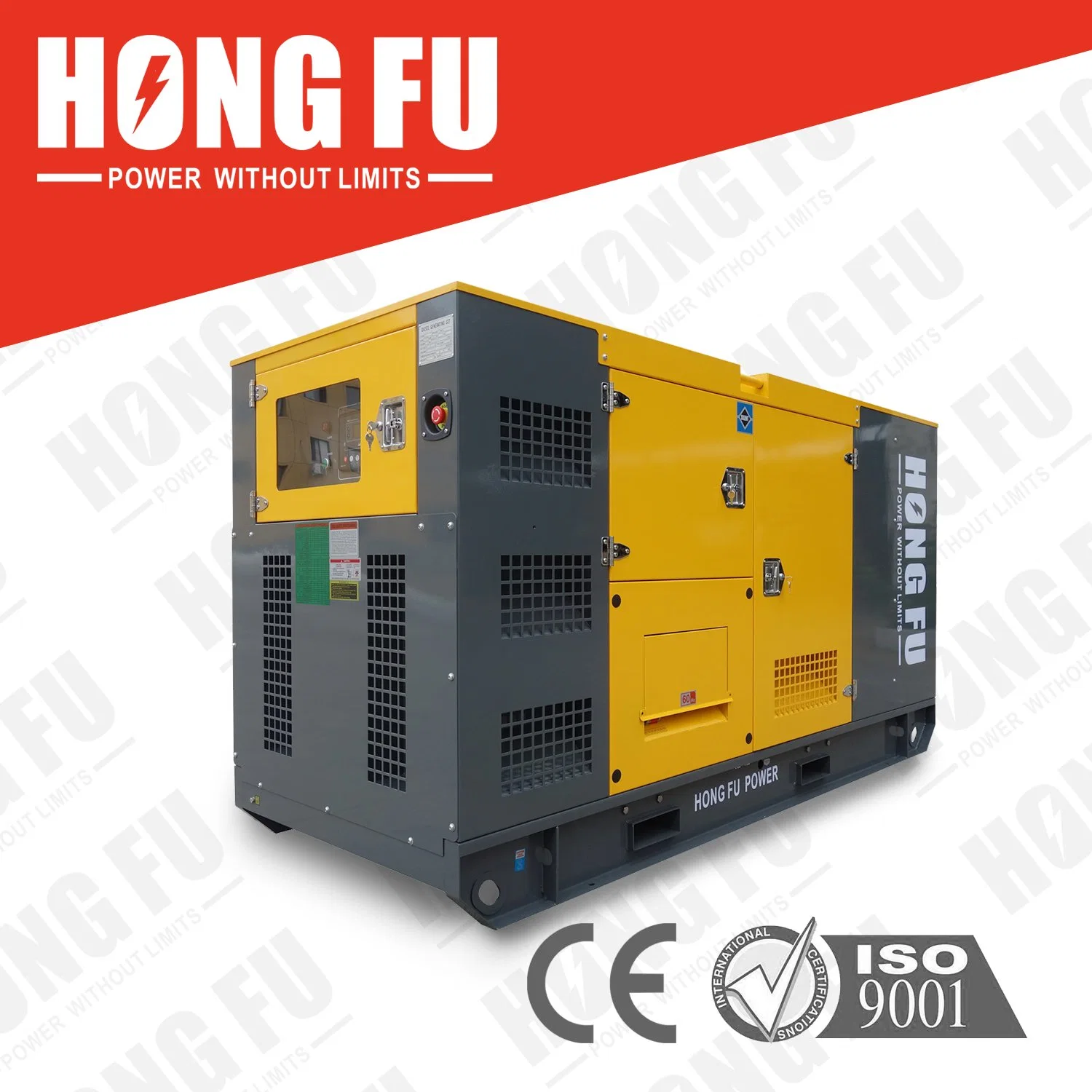 Hongfu Power Factory 450kVA 495kVA Deutz Schalldichte/offene/Anhänger/Container-Elektrodieselmotor Teilegenerator-Set für Logistik / Mine / Krankenhaus / Einkaufszentrum