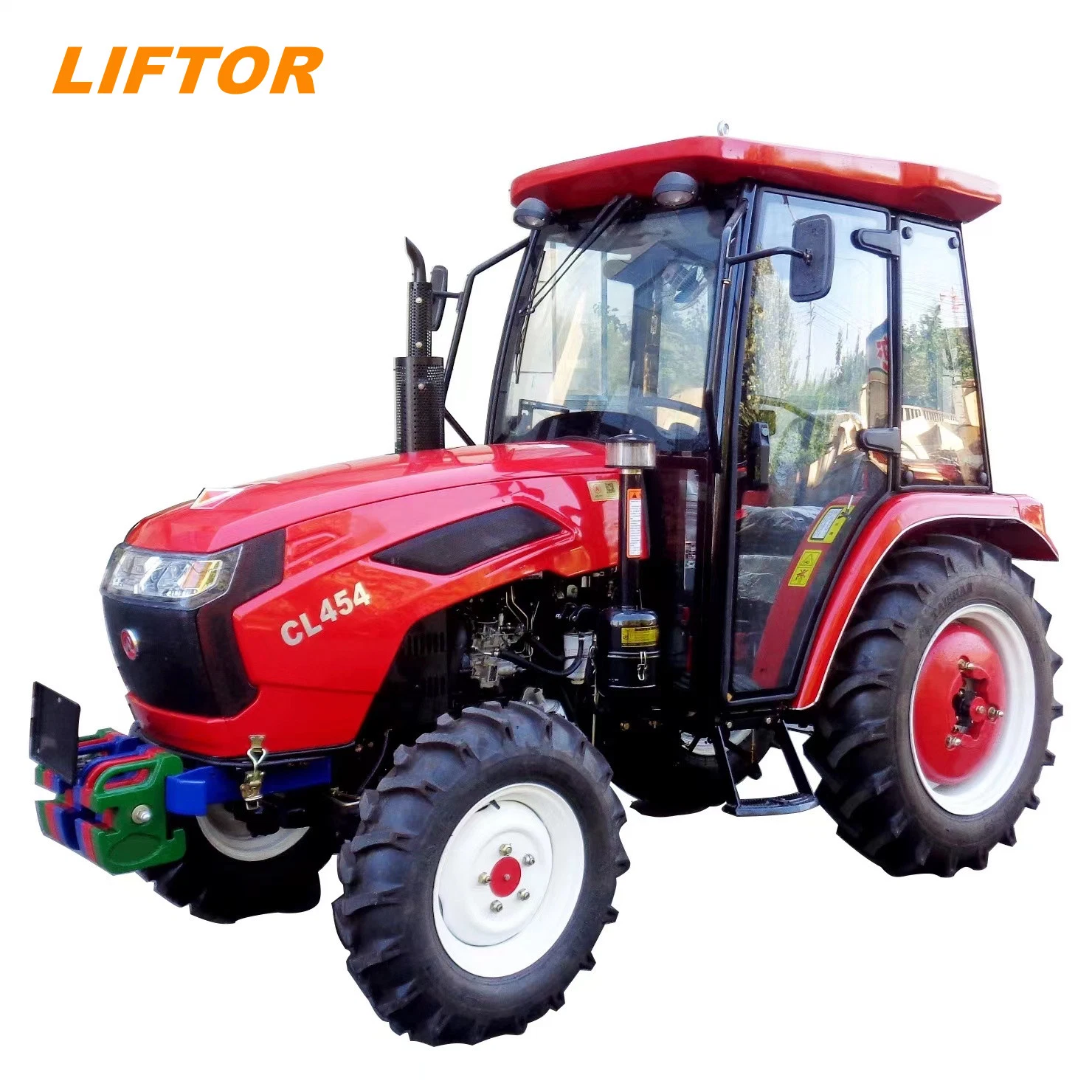 Liftor/Foton/Yto/Kubata 20/60HP 604 Teruel eléctrico giratorio de mano Precio compacto Mini tractor pequeño Granja Walking Garden tractor de maquinaria agrícola