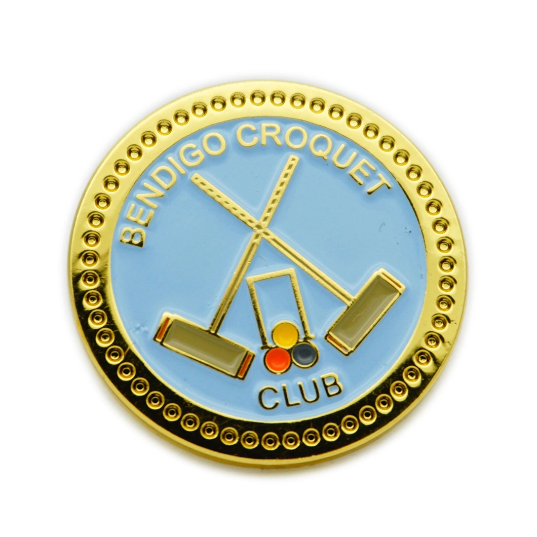 China Lapel Pin Factory Wholesale/Supplier Promotional Gift for Lion Clubs Custom Logo Hard Enamel Badge (A2101005)