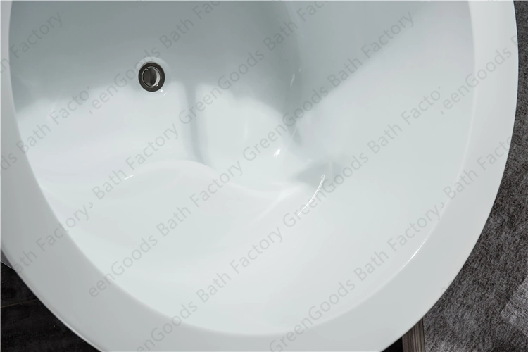 CE Hot-Selling Hochwertige Acryl Weiß Runde Form Mini Badewanne