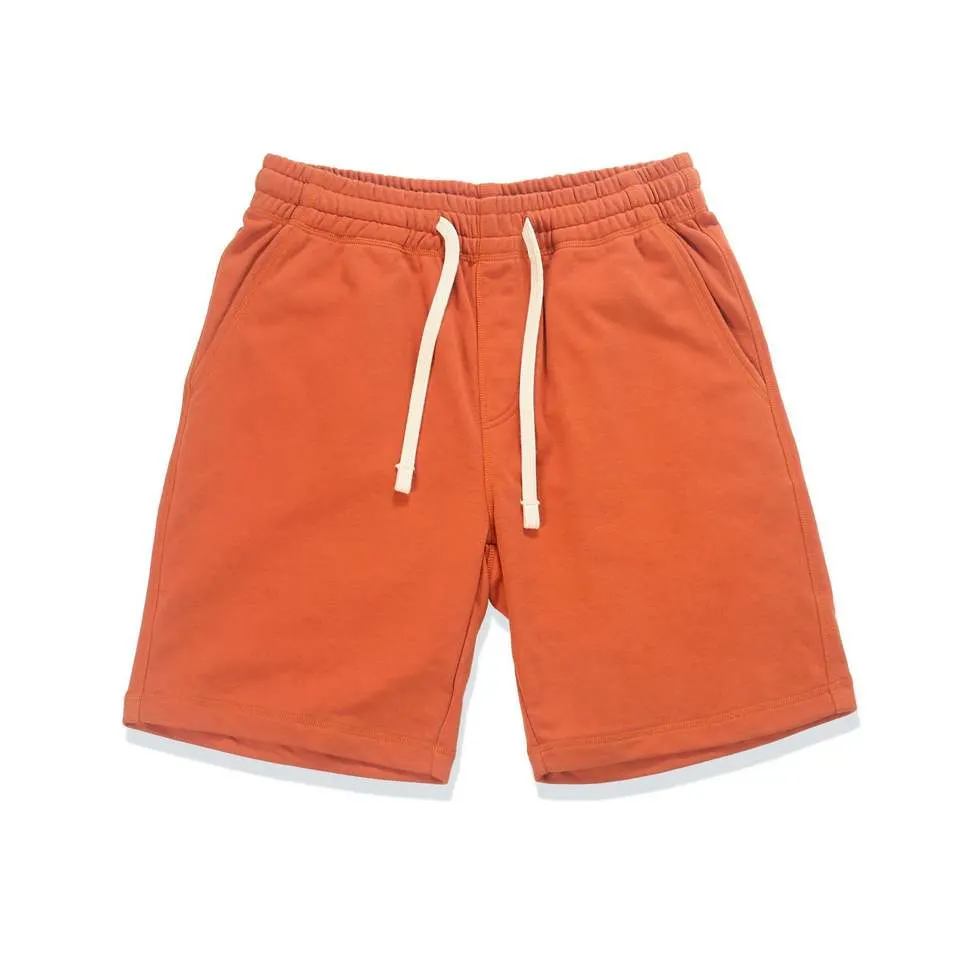 Shorts pour hommes personnalisés 100% coton Shorts d'extérieur Impression Broderie Logo Pantalons de sport Shorts d'été pour salle de sport