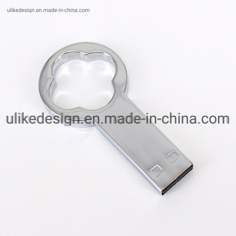 New Arrival Flower Shape USB Disk Laptop Metal Housing USB Flash Drive