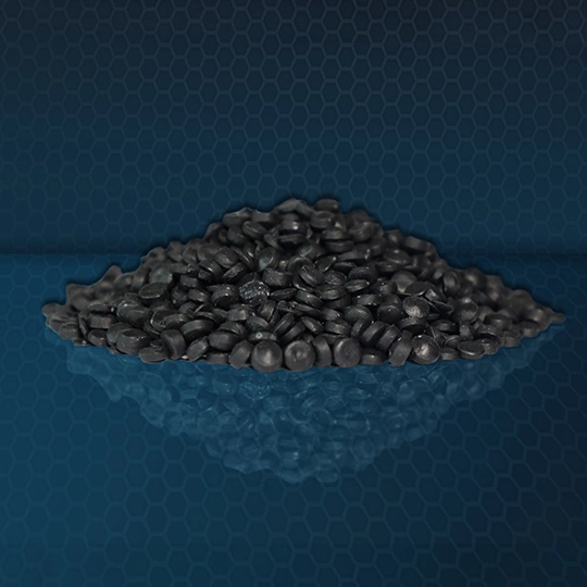 Recycled HDPE PE100 / PE80 Black Granules for Pipe