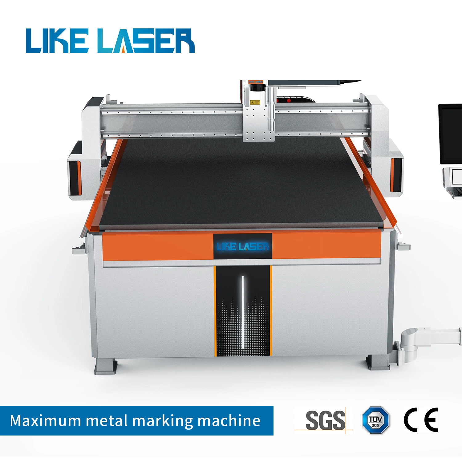 1300mm*2500mm Laser Cutting and Engraving Machine for Stainless Steel Sheet Decoration