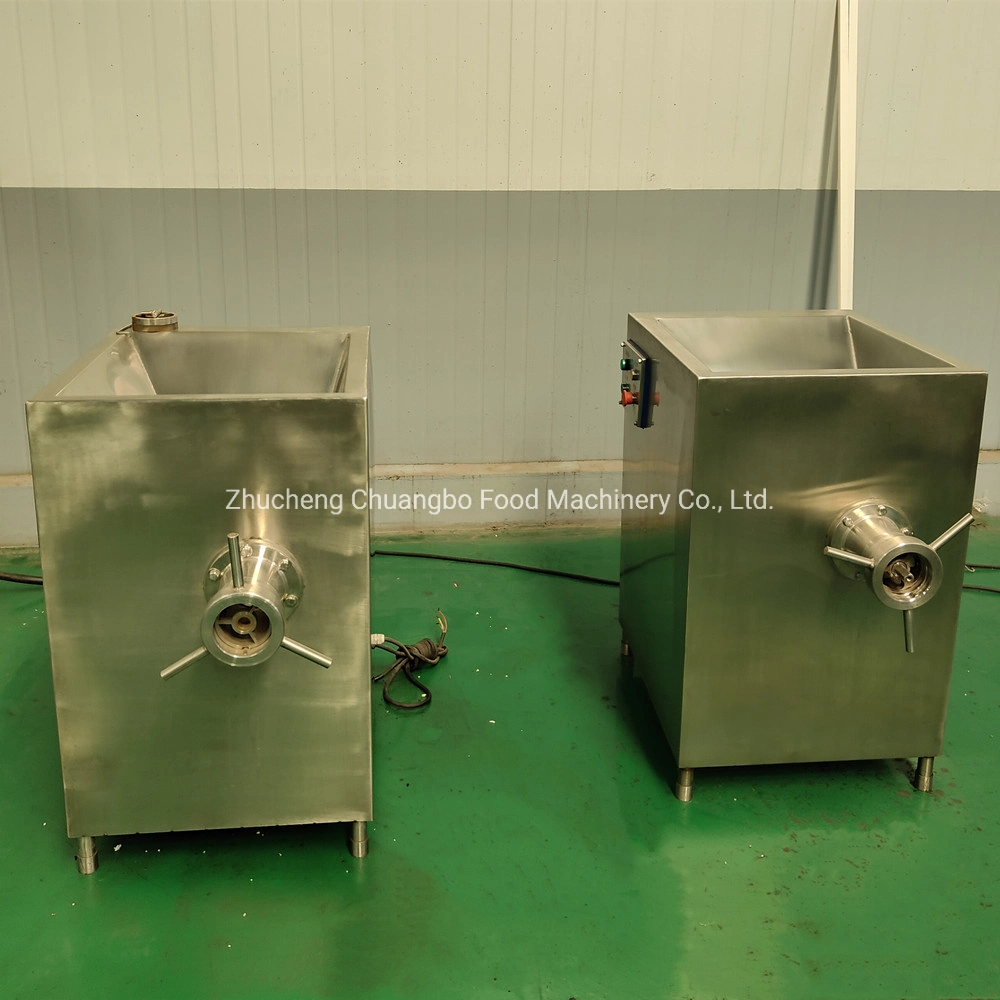 Commercial Processing/Mincing/Cutting/Chopping Grinder for Fresh Frozen Chicken Beef Pork Duck Meat Dumplings Bun Filling Fish Meatballs Pet Canned Food Sausage