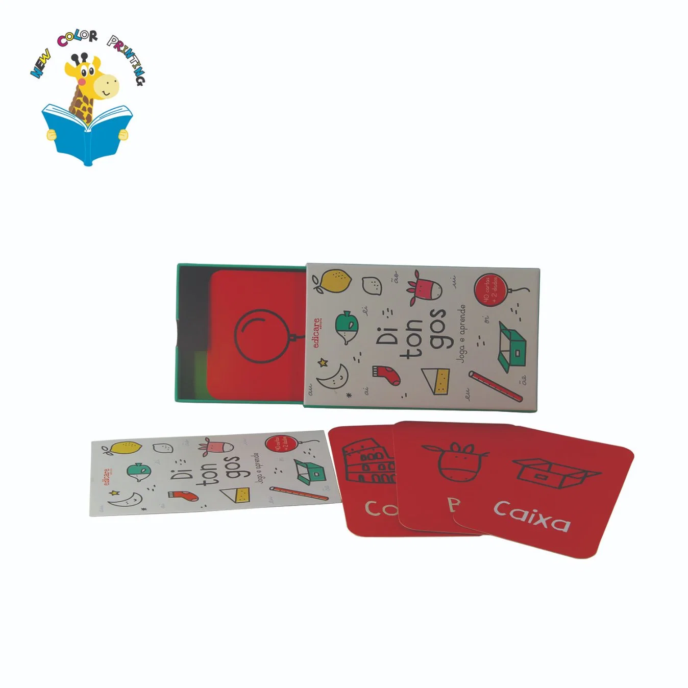 Custom Flashcards Preschool Baby Kids Children Study Flash Learning Cards Printing